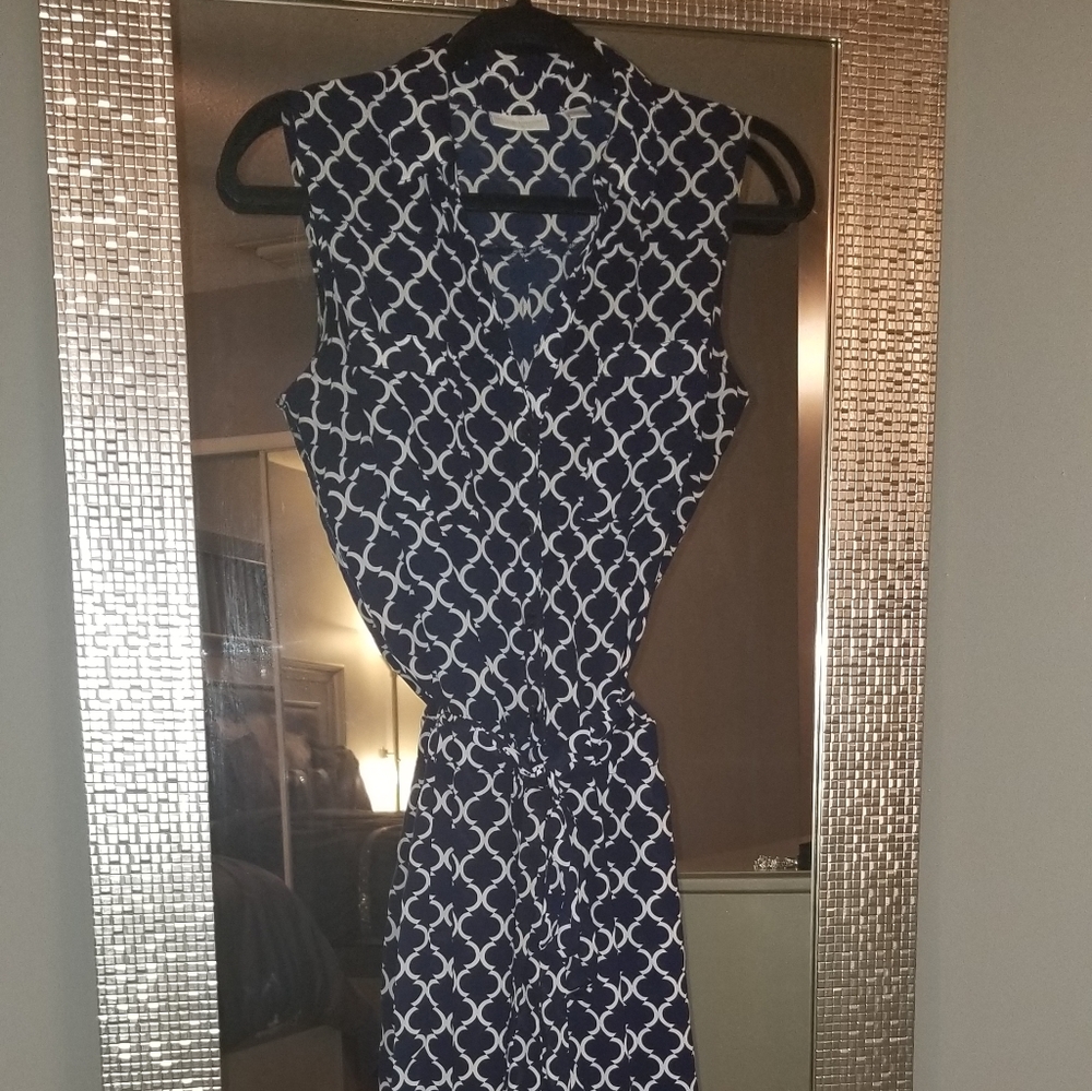 *Blue & White Romper*
